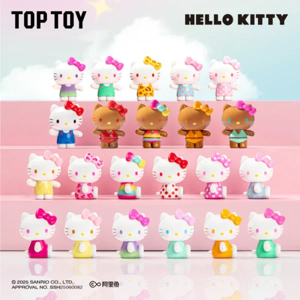 toyhive-1-1 Hello Kitty Summer Rainbow Candy Mini Figures Surprise Bag