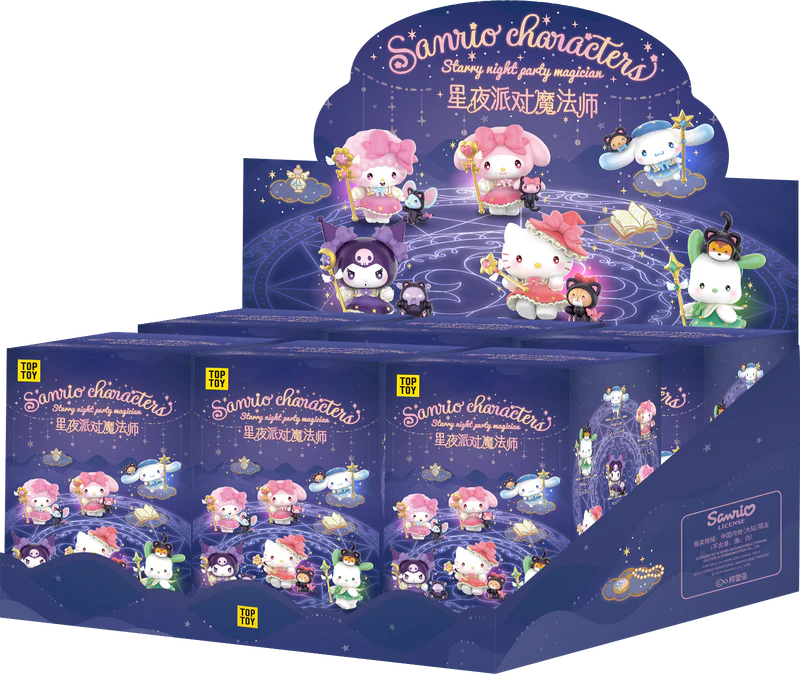 Sanrio characters Starry Night Party Magician Series Figures Blind Box