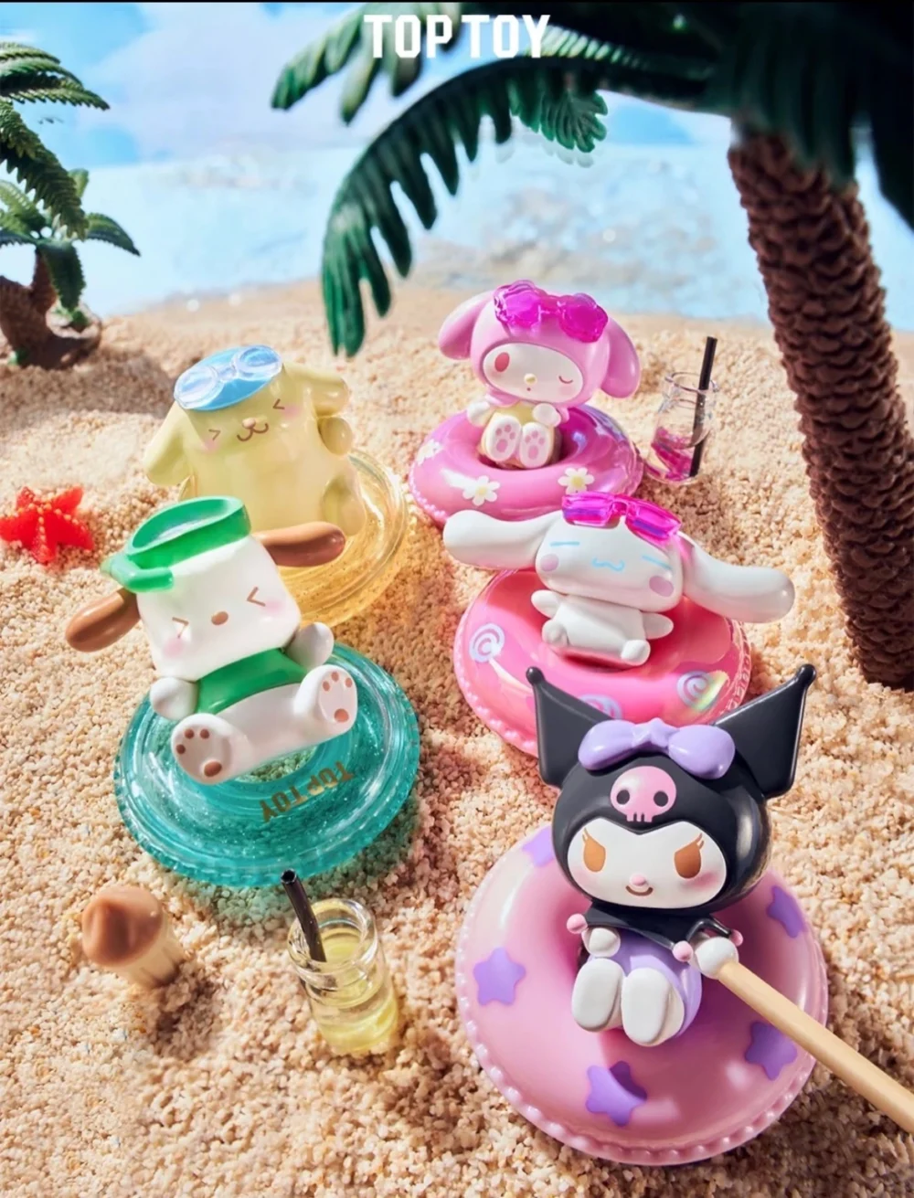 Sanrio Characters MINI Swim Ring Series  Figures