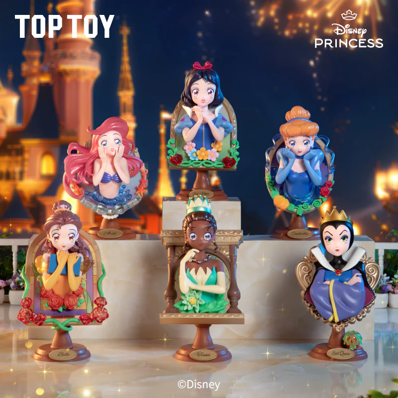 Disney Princess Mirror Secret Message Series Blind Box Collection