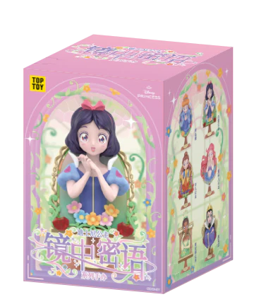 Disney Princess Mirror Secret Message Series Blind Box Collection