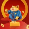 Disney Zootopia Benjamin Clawhauser Good Luck Series Blind Box