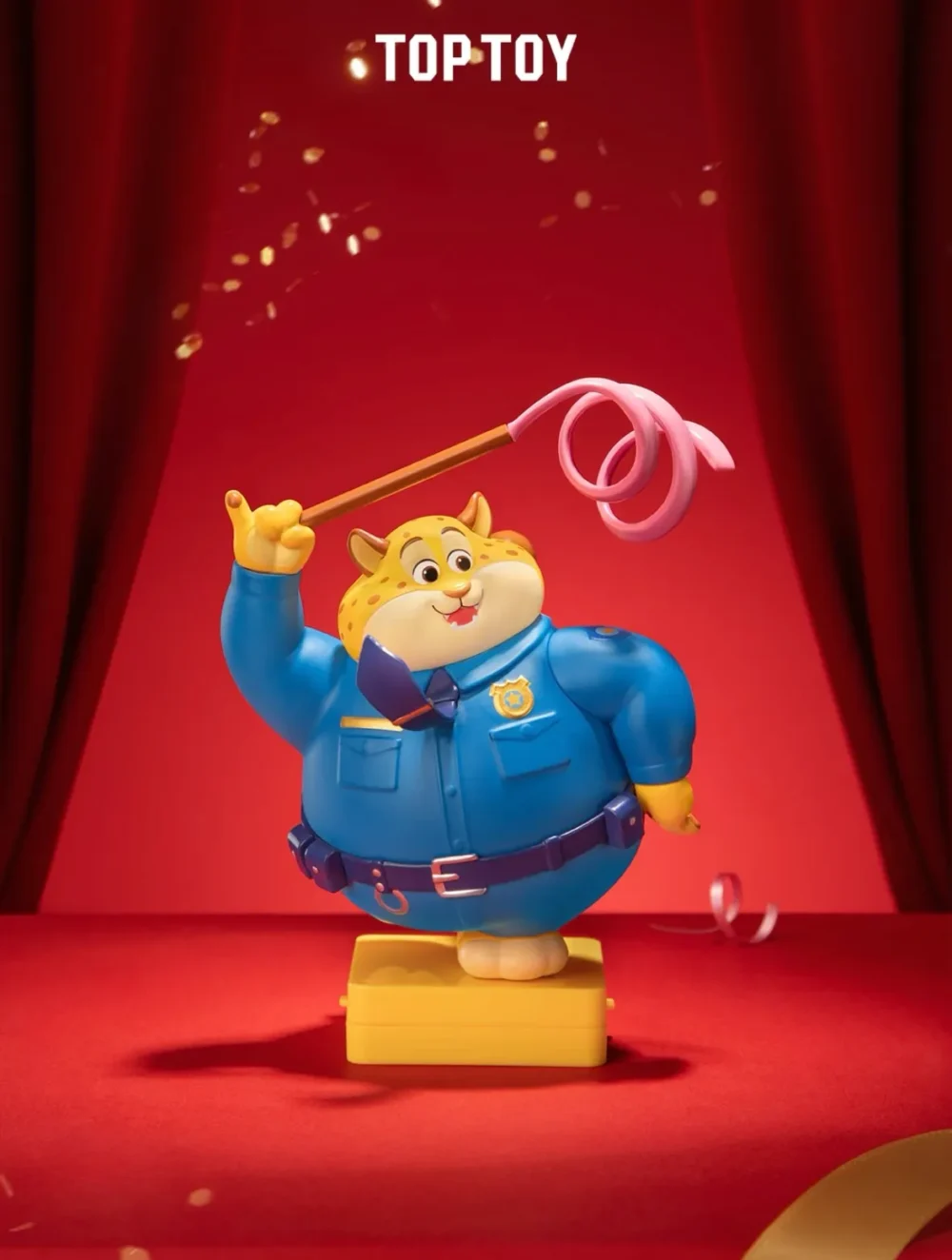 Disney Zootopia Benjamin Clawhauser Good Luck Series Blind Box