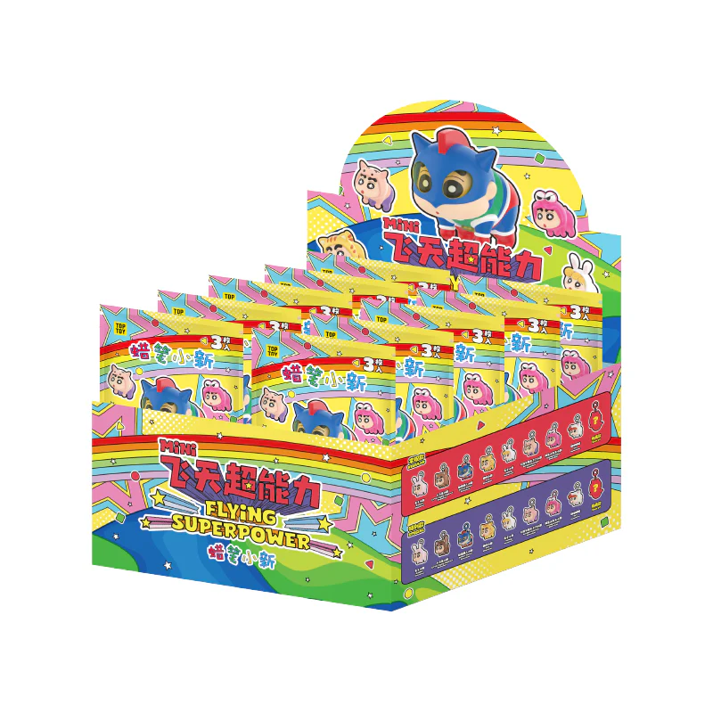 CRAYON SHINCHAN Flying Superpower series Mini Figures Pendant Surprise Bag