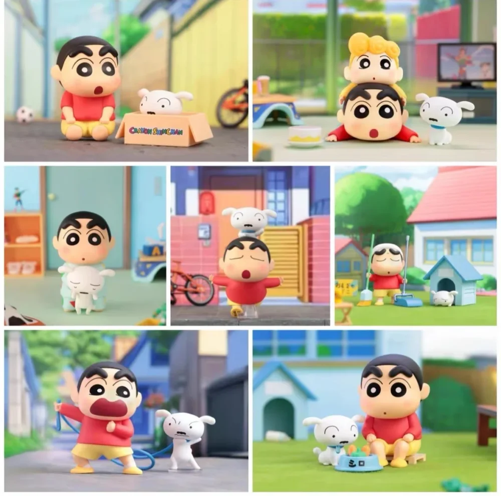 CRAYON SHINCHAN Shiro's Daily Life Series Figures Blind Box