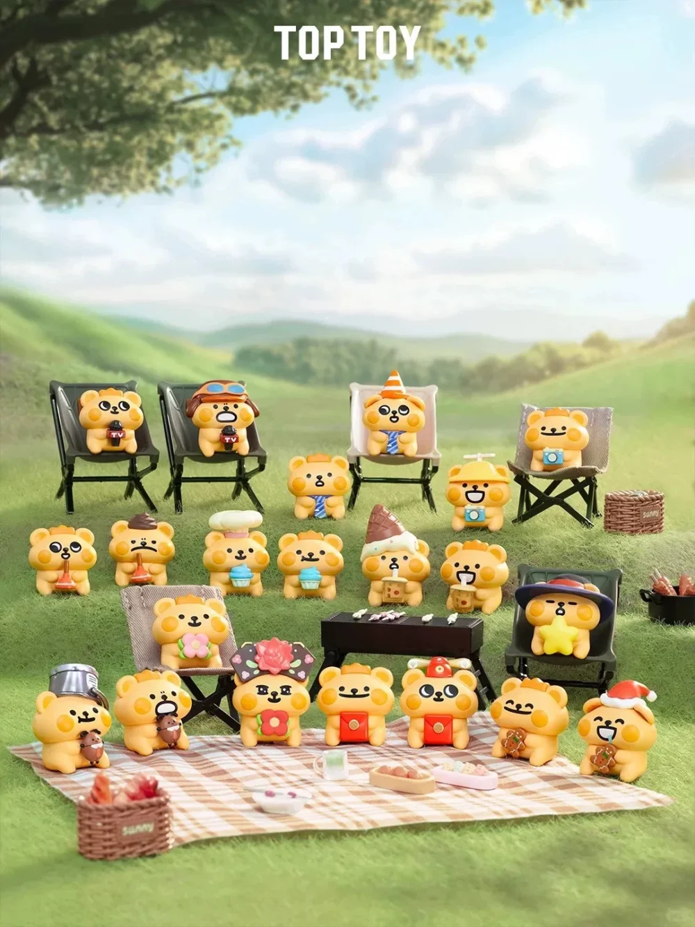 Bearisbug MINI Lazy Daily Routine Series Mini Figures Surprise Bag